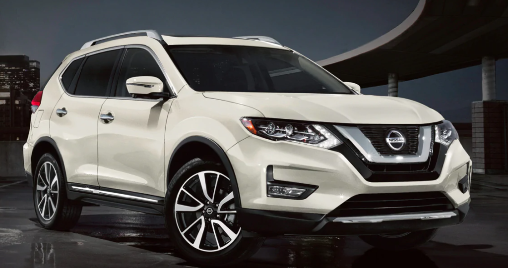 White Nissan Murano SUV