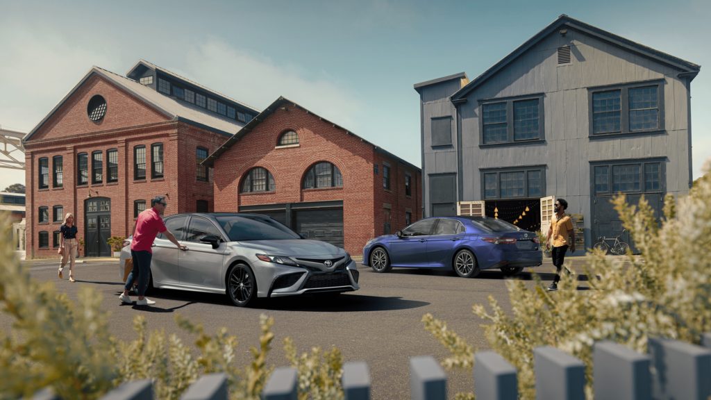 2021 Toyota Camry Hybrid and Toyota Camry